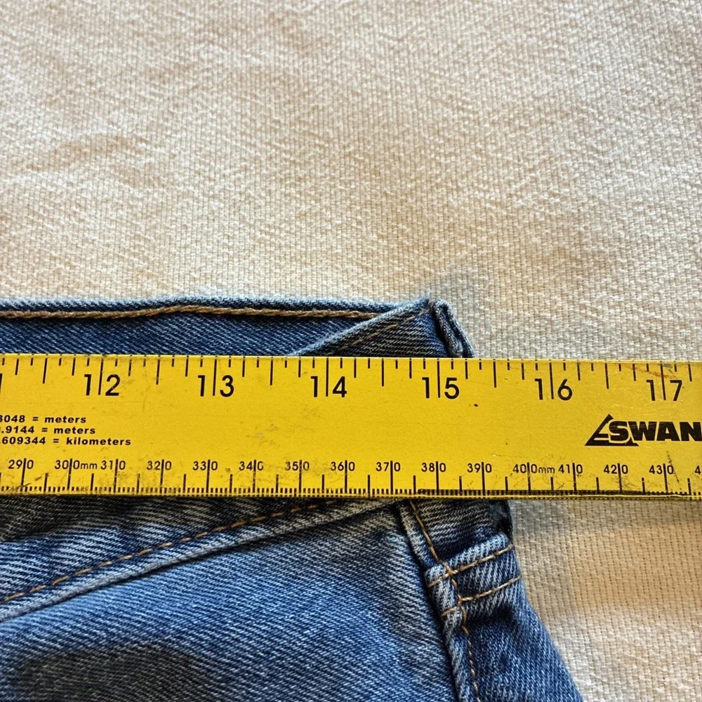 Levi's Men's Jeans 505 31 X 32** Med Blue Straight Dad Jeans Normcore Blokecore